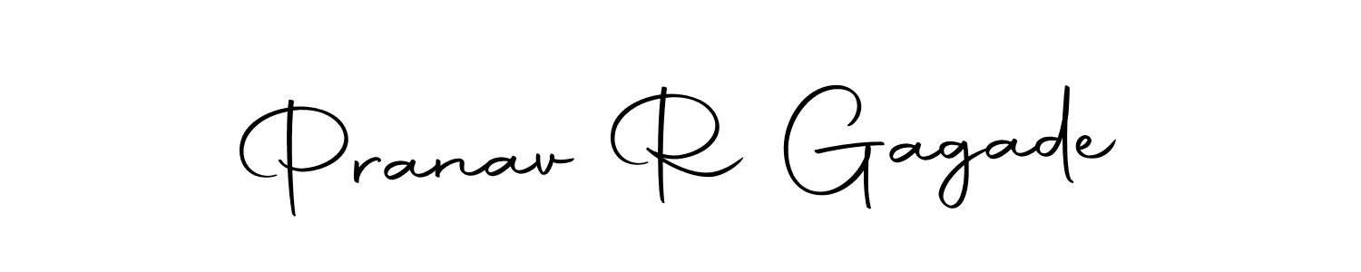 Make a beautiful signature design for name Pranav R Gagade. With this signature (Autography-DOLnW) style, you can create a handwritten signature for free. Pranav R Gagade signature style 10 images and pictures png