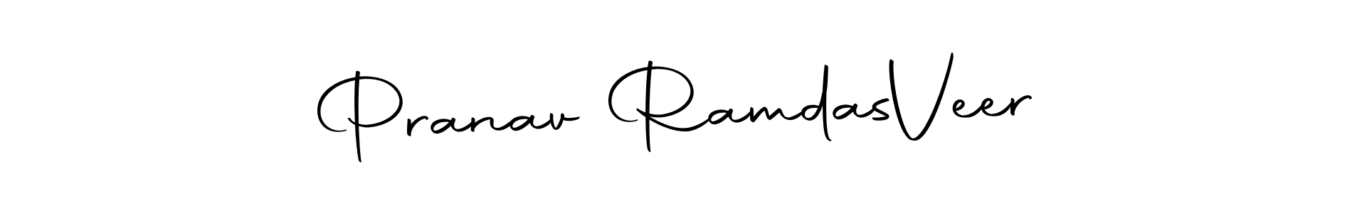 Make a short Pranav Ramdas  Veer signature style. Manage your documents anywhere anytime using Autography-DOLnW. Create and add eSignatures, submit forms, share and send files easily. Pranav Ramdas  Veer signature style 10 images and pictures png