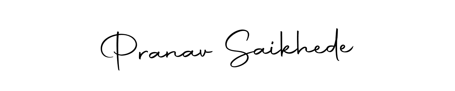 The best way (Autography-DOLnW) to make a short signature is to pick only two or three words in your name. The name Pranav Saikhede include a total of six letters. For converting this name. Pranav Saikhede signature style 10 images and pictures png