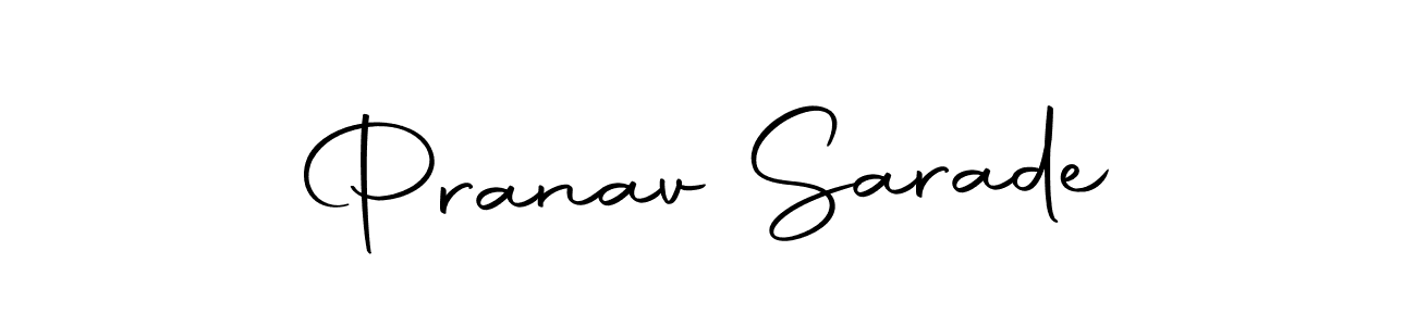 This is the best signature style for the Pranav Sarade name. Also you like these signature font (Autography-DOLnW). Mix name signature. Pranav Sarade signature style 10 images and pictures png