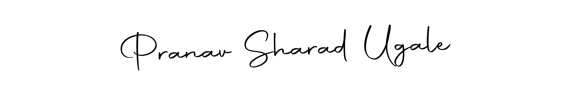 Create a beautiful signature design for name Pranav Sharad Ugale. With this signature (Autography-DOLnW) fonts, you can make a handwritten signature for free. Pranav Sharad Ugale signature style 10 images and pictures png