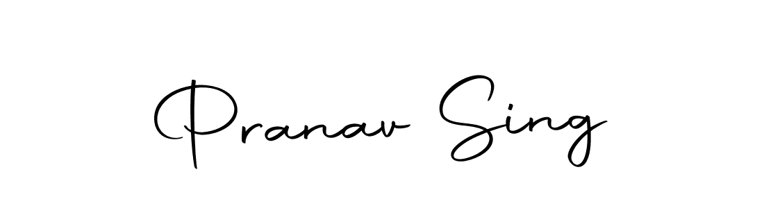 Create a beautiful signature design for name Pranav Sing. With this signature (Autography-DOLnW) fonts, you can make a handwritten signature for free. Pranav Sing signature style 10 images and pictures png