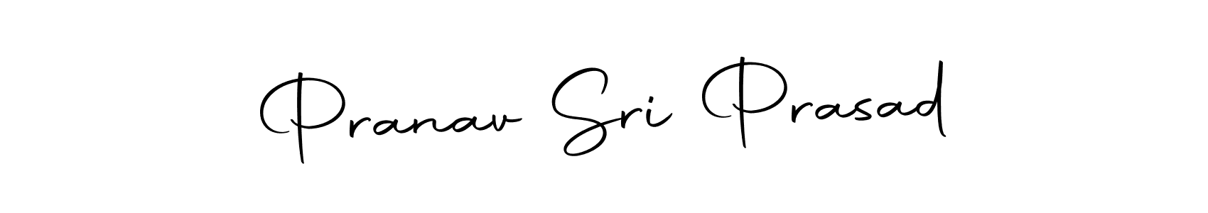 Design your own signature with our free online signature maker. With this signature software, you can create a handwritten (Autography-DOLnW) signature for name Pranav Sri Prasad. Pranav Sri Prasad signature style 10 images and pictures png