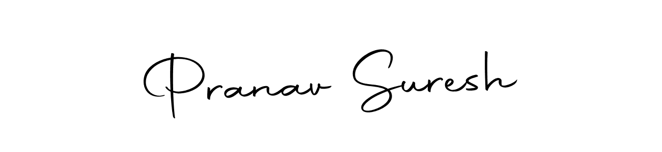 Autography-DOLnW is a professional signature style that is perfect for those who want to add a touch of class to their signature. It is also a great choice for those who want to make their signature more unique. Get Pranav Suresh name to fancy signature for free. Pranav Suresh signature style 10 images and pictures png