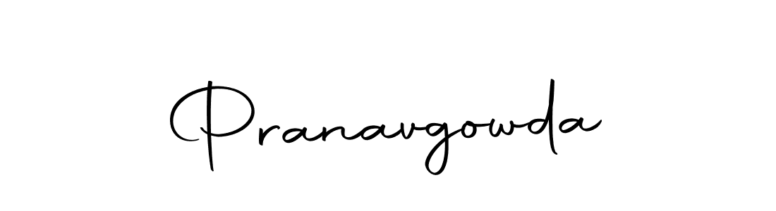 Design your own signature with our free online signature maker. With this signature software, you can create a handwritten (Autography-DOLnW) signature for name Pranavgowda. Pranavgowda signature style 10 images and pictures png