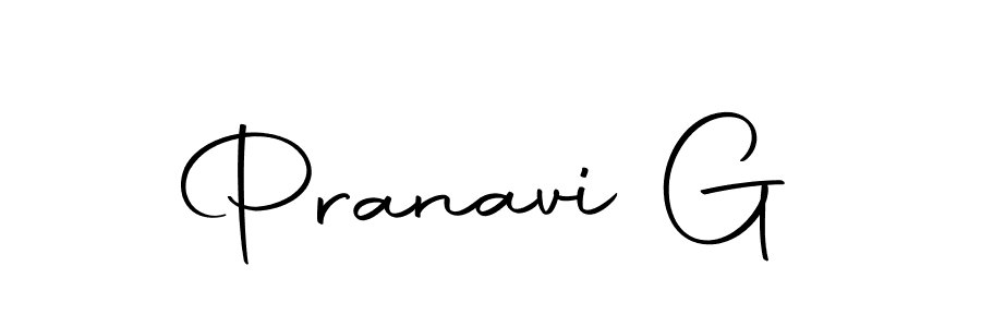 The best way (Autography-DOLnW) to make a short signature is to pick only two or three words in your name. The name Pranavi G include a total of six letters. For converting this name. Pranavi G signature style 10 images and pictures png