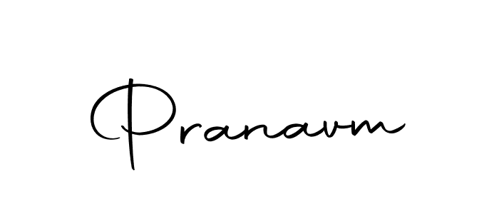 Make a beautiful signature design for name Pranavm. Use this online signature maker to create a handwritten signature for free. Pranavm signature style 10 images and pictures png