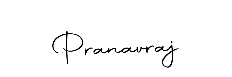 Create a beautiful signature design for name Pranavraj. With this signature (Autography-DOLnW) fonts, you can make a handwritten signature for free. Pranavraj signature style 10 images and pictures png