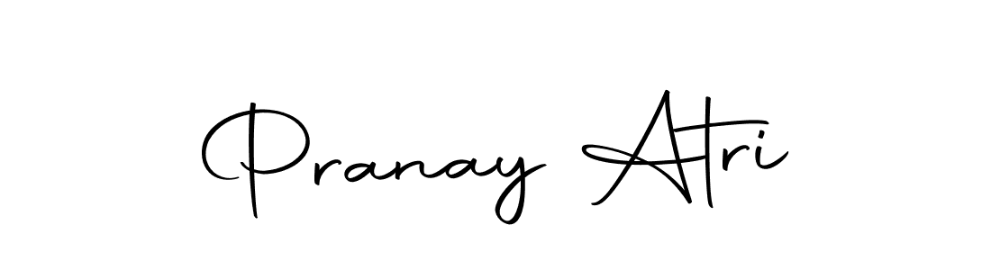 Design your own signature with our free online signature maker. With this signature software, you can create a handwritten (Autography-DOLnW) signature for name Pranay Atri. Pranay Atri signature style 10 images and pictures png