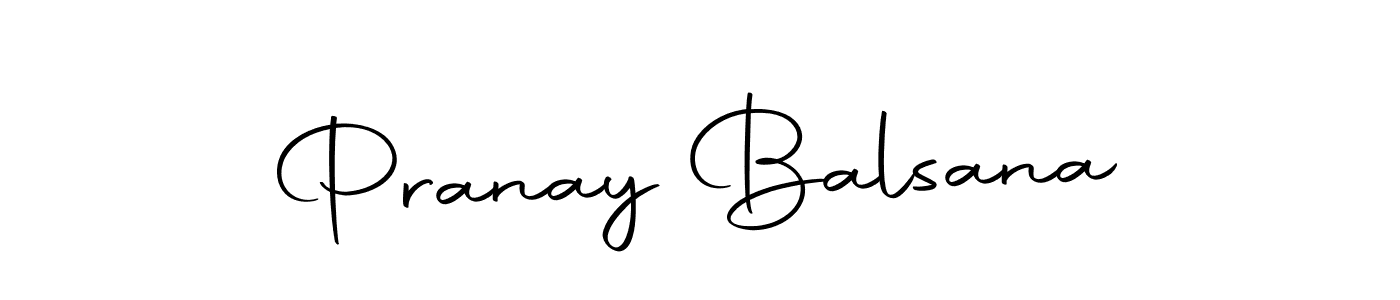 Autography-DOLnW is a professional signature style that is perfect for those who want to add a touch of class to their signature. It is also a great choice for those who want to make their signature more unique. Get Pranay Balsana name to fancy signature for free. Pranay Balsana signature style 10 images and pictures png