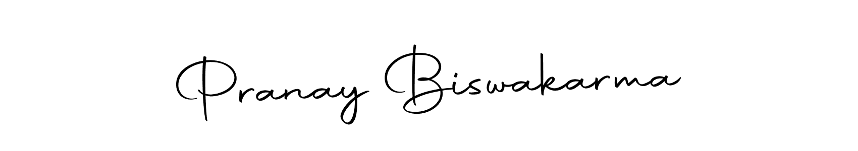 Autography-DOLnW is a professional signature style that is perfect for those who want to add a touch of class to their signature. It is also a great choice for those who want to make their signature more unique. Get Pranay Biswakarma name to fancy signature for free. Pranay Biswakarma signature style 10 images and pictures png