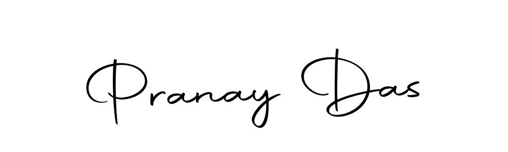 How to make Pranay Das name signature. Use Autography-DOLnW style for creating short signs online. This is the latest handwritten sign. Pranay Das signature style 10 images and pictures png