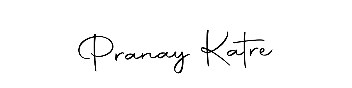 Create a beautiful signature design for name Pranay Katre. With this signature (Autography-DOLnW) fonts, you can make a handwritten signature for free. Pranay Katre signature style 10 images and pictures png