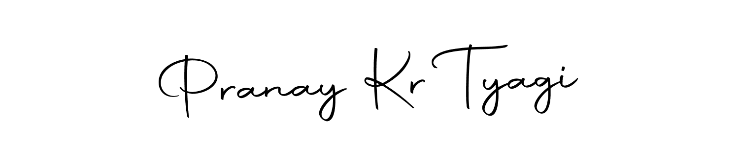 Use a signature maker to create a handwritten signature online. With this signature software, you can design (Autography-DOLnW) your own signature for name Pranay Kr Tyagi. Pranay Kr Tyagi signature style 10 images and pictures png