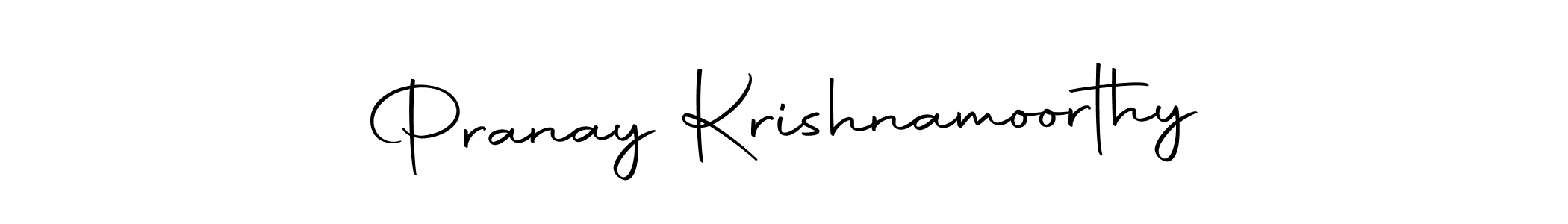 Make a beautiful signature design for name Pranay Krishnamoorthy. Use this online signature maker to create a handwritten signature for free. Pranay Krishnamoorthy signature style 10 images and pictures png