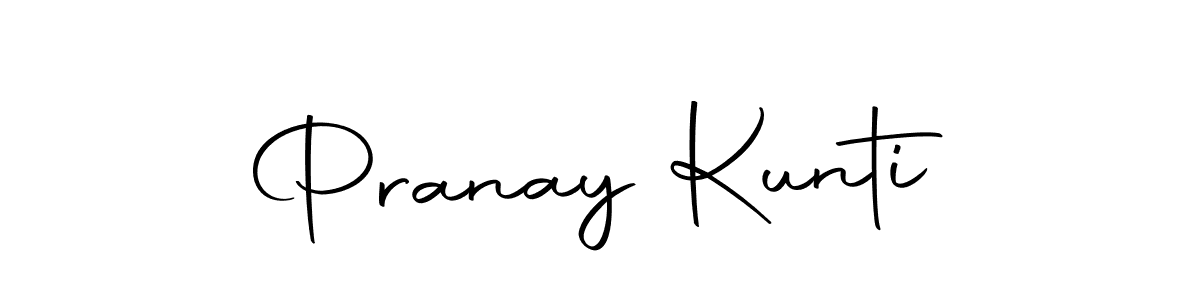 Here are the top 10 professional signature styles for the name Pranay Kunti. These are the best autograph styles you can use for your name. Pranay Kunti signature style 10 images and pictures png
