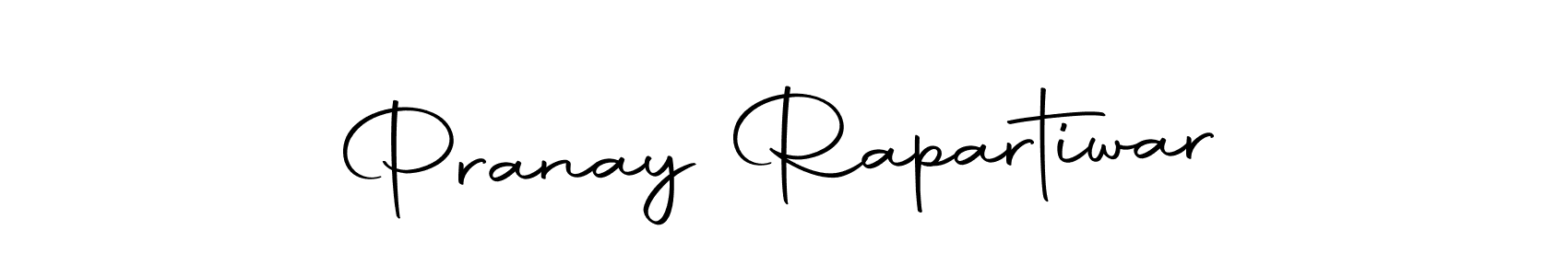 Make a beautiful signature design for name Pranay Rapartiwar. With this signature (Autography-DOLnW) style, you can create a handwritten signature for free. Pranay Rapartiwar signature style 10 images and pictures png