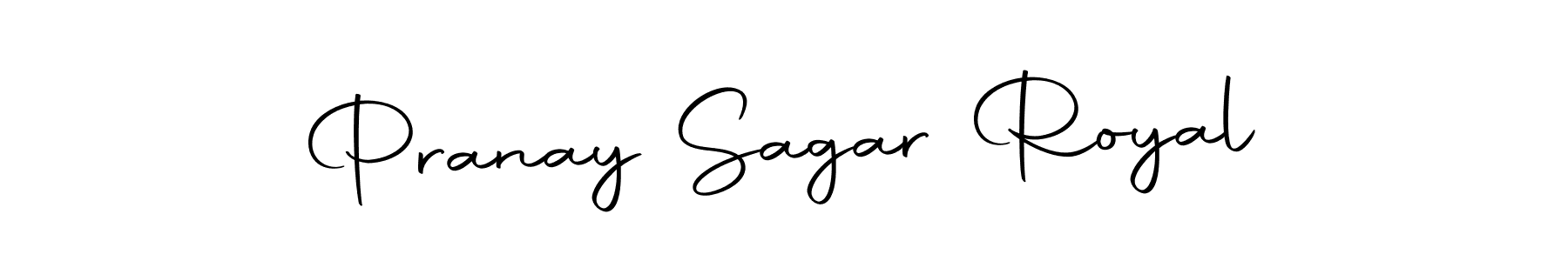 Design your own signature with our free online signature maker. With this signature software, you can create a handwritten (Autography-DOLnW) signature for name Pranay Sagar Royal. Pranay Sagar Royal signature style 10 images and pictures png