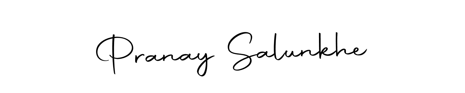 Also we have Pranay Salunkhe name is the best signature style. Create professional handwritten signature collection using Autography-DOLnW autograph style. Pranay Salunkhe signature style 10 images and pictures png