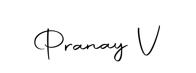 The best way (Autography-DOLnW) to make a short signature is to pick only two or three words in your name. The name Pranay V include a total of six letters. For converting this name. Pranay V signature style 10 images and pictures png