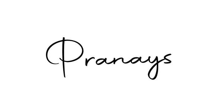 Use a signature maker to create a handwritten signature online. With this signature software, you can design (Autography-DOLnW) your own signature for name Pranays. Pranays signature style 10 images and pictures png