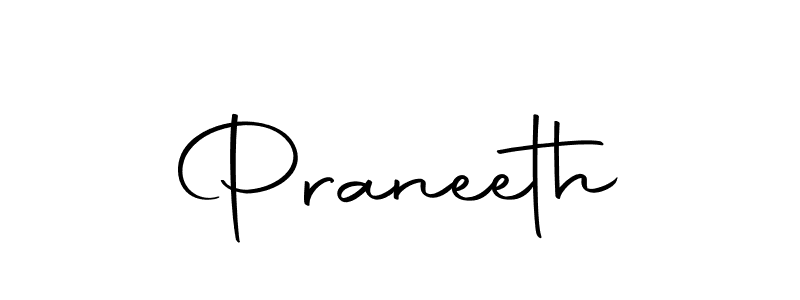 How to make Praneeth signature? Autography-DOLnW is a professional autograph style. Create handwritten signature for Praneeth name. Praneeth signature style 10 images and pictures png