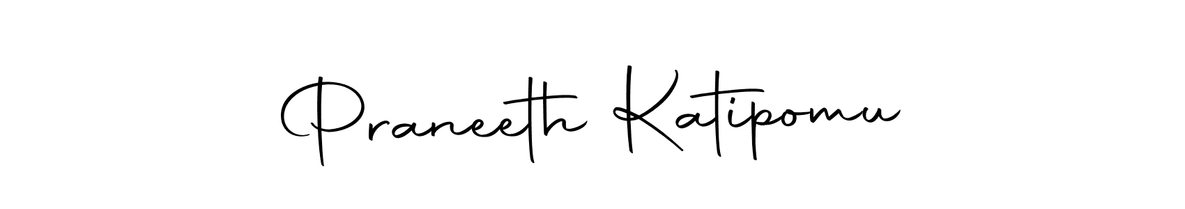 How to make Praneeth Katipomu signature? Autography-DOLnW is a professional autograph style. Create handwritten signature for Praneeth Katipomu name. Praneeth Katipomu signature style 10 images and pictures png