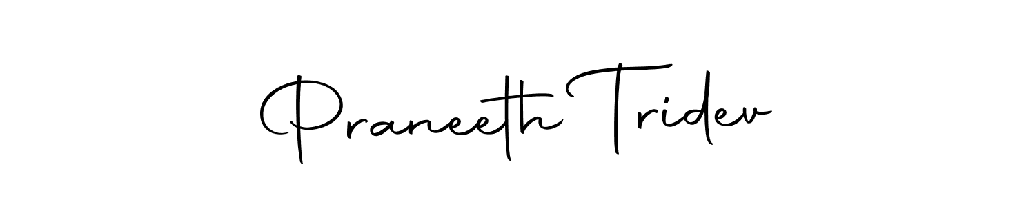 The best way (Autography-DOLnW) to make a short signature is to pick only two or three words in your name. The name Praneeth Tridev include a total of six letters. For converting this name. Praneeth Tridev signature style 10 images and pictures png