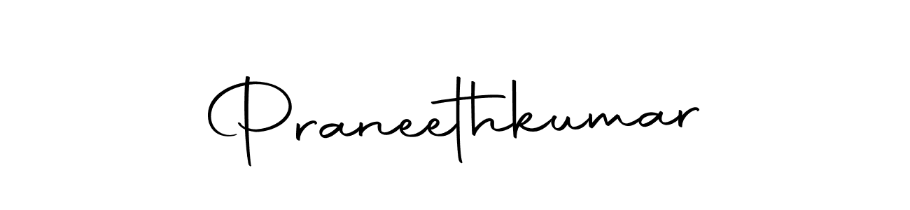 Make a beautiful signature design for name Praneethkumar. Use this online signature maker to create a handwritten signature for free. Praneethkumar signature style 10 images and pictures png