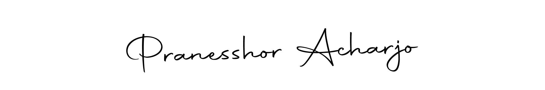 Make a short Pranesshor Acharjo signature style. Manage your documents anywhere anytime using Autography-DOLnW. Create and add eSignatures, submit forms, share and send files easily. Pranesshor Acharjo signature style 10 images and pictures png