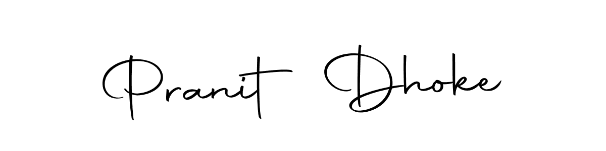 How to make Pranit Dhoke signature? Autography-DOLnW is a professional autograph style. Create handwritten signature for Pranit Dhoke name. Pranit Dhoke signature style 10 images and pictures png