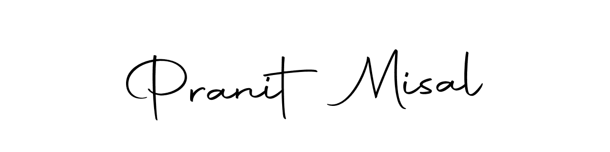 Design your own signature with our free online signature maker. With this signature software, you can create a handwritten (Autography-DOLnW) signature for name Pranit Misal. Pranit Misal signature style 10 images and pictures png