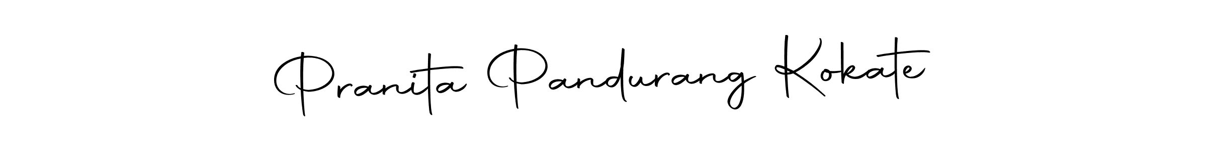 Pranita Pandurang Kokate stylish signature style. Best Handwritten Sign (Autography-DOLnW) for my name. Handwritten Signature Collection Ideas for my name Pranita Pandurang Kokate. Pranita Pandurang Kokate signature style 10 images and pictures png