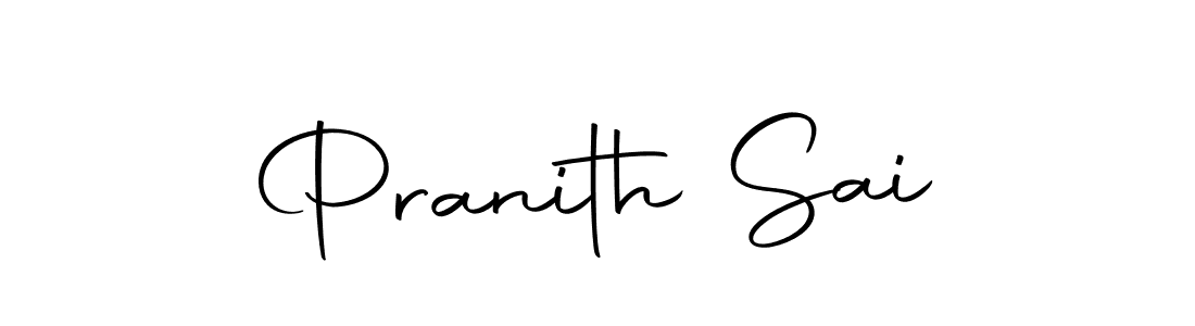 The best way (Autography-DOLnW) to make a short signature is to pick only two or three words in your name. The name Pranith Sai include a total of six letters. For converting this name. Pranith Sai signature style 10 images and pictures png