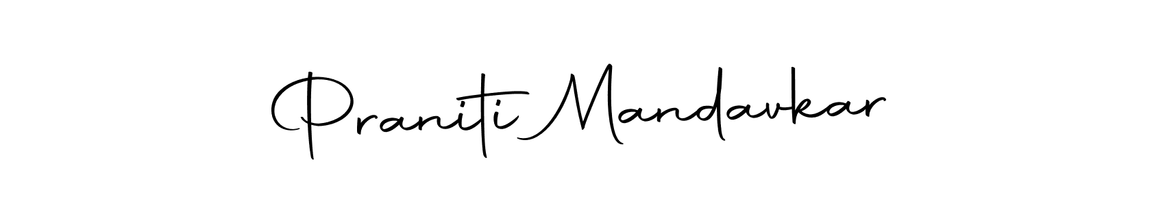 You can use this online signature creator to create a handwritten signature for the name Praniti Mandavkar. This is the best online autograph maker. Praniti Mandavkar signature style 10 images and pictures png