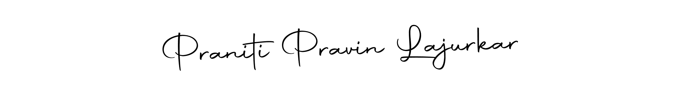 You can use this online signature creator to create a handwritten signature for the name Praniti Pravin Lajurkar. This is the best online autograph maker. Praniti Pravin Lajurkar signature style 10 images and pictures png