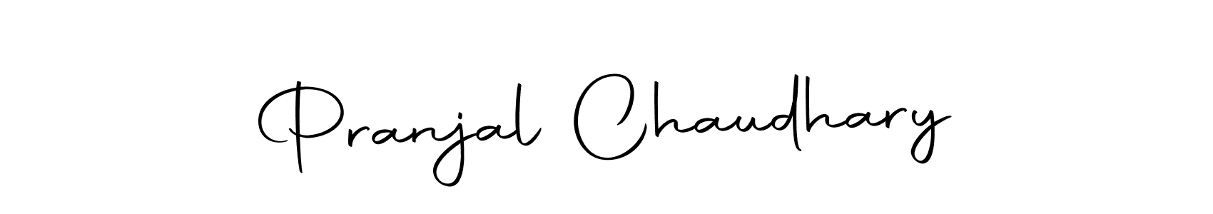 Create a beautiful signature design for name Pranjal Chaudhary. With this signature (Autography-DOLnW) fonts, you can make a handwritten signature for free. Pranjal Chaudhary signature style 10 images and pictures png