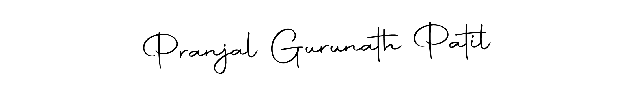 Also we have Pranjal Gurunath Patil name is the best signature style. Create professional handwritten signature collection using Autography-DOLnW autograph style. Pranjal Gurunath Patil signature style 10 images and pictures png