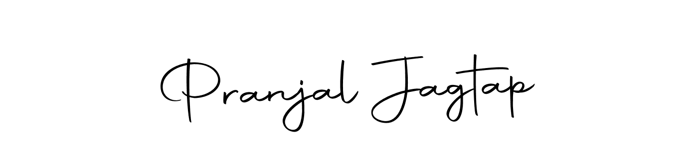 You should practise on your own different ways (Autography-DOLnW) to write your name (Pranjal Jagtap) in signature. don't let someone else do it for you. Pranjal Jagtap signature style 10 images and pictures png