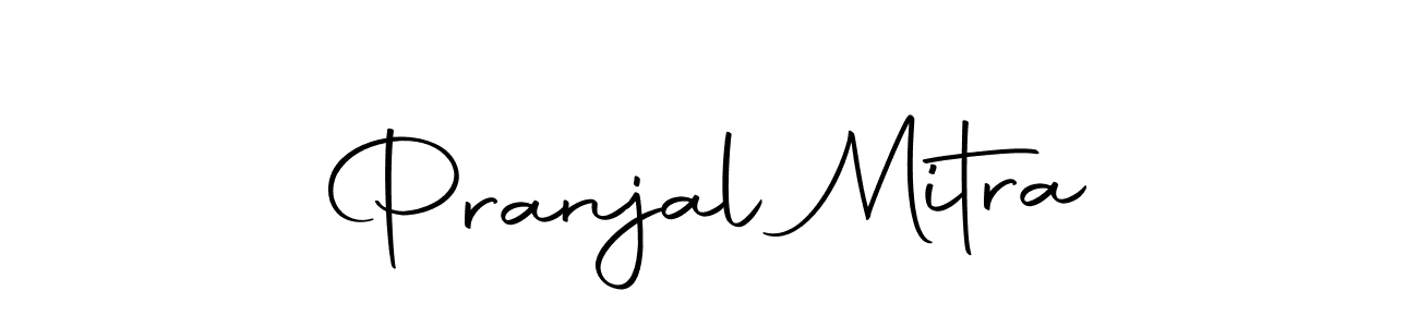Create a beautiful signature design for name Pranjal Mitra. With this signature (Autography-DOLnW) fonts, you can make a handwritten signature for free. Pranjal Mitra signature style 10 images and pictures png