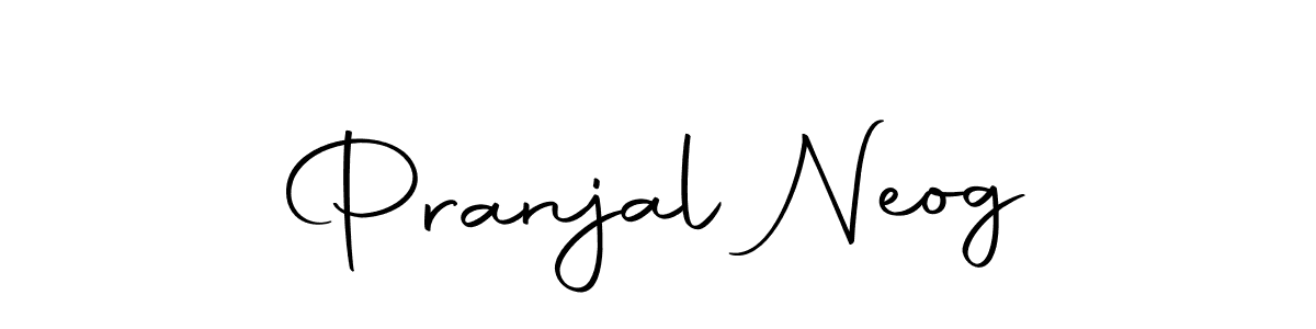 Create a beautiful signature design for name Pranjal Neog. With this signature (Autography-DOLnW) fonts, you can make a handwritten signature for free. Pranjal Neog signature style 10 images and pictures png