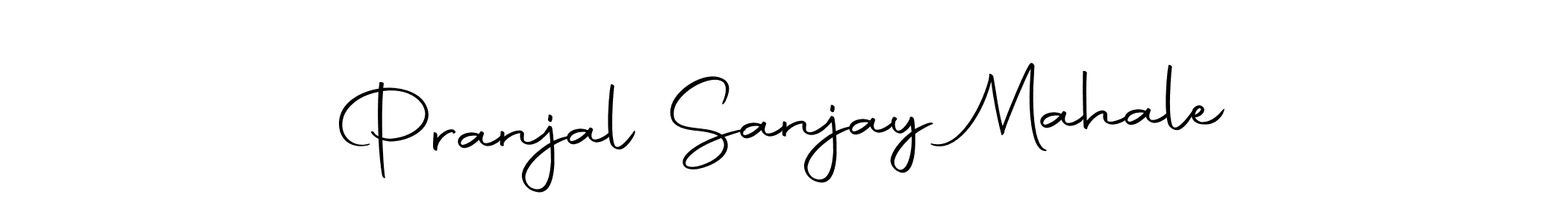 Make a short Pranjal Sanjay Mahale signature style. Manage your documents anywhere anytime using Autography-DOLnW. Create and add eSignatures, submit forms, share and send files easily. Pranjal Sanjay Mahale signature style 10 images and pictures png