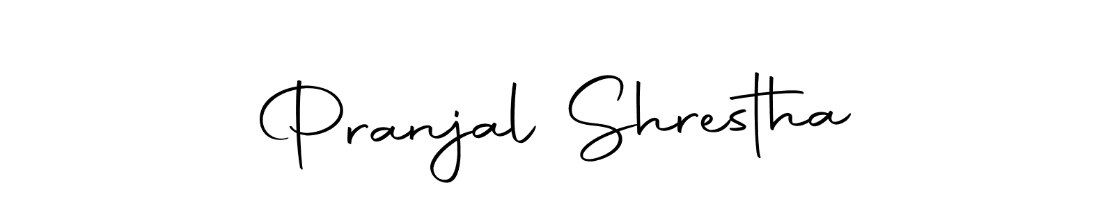 Use a signature maker to create a handwritten signature online. With this signature software, you can design (Autography-DOLnW) your own signature for name Pranjal Shrestha. Pranjal Shrestha signature style 10 images and pictures png