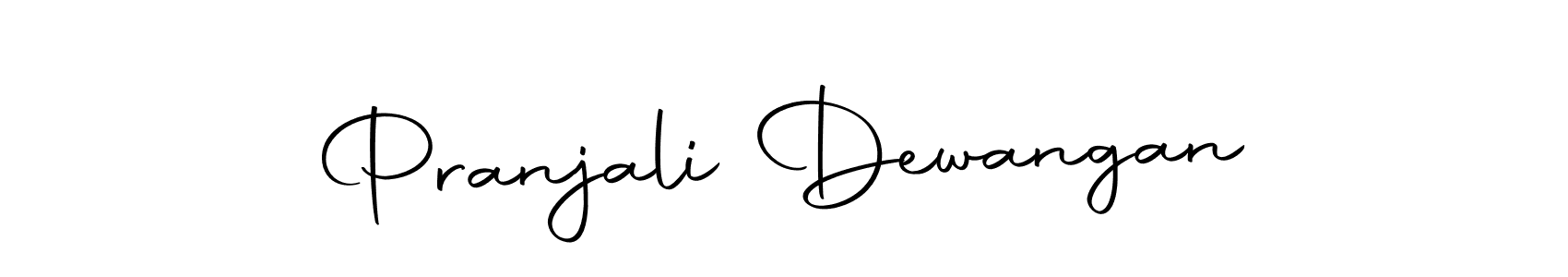Use a signature maker to create a handwritten signature online. With this signature software, you can design (Autography-DOLnW) your own signature for name Pranjali Dewangan. Pranjali Dewangan signature style 10 images and pictures png