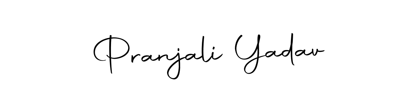 The best way (Autography-DOLnW) to make a short signature is to pick only two or three words in your name. The name Pranjali Yadav include a total of six letters. For converting this name. Pranjali Yadav signature style 10 images and pictures png