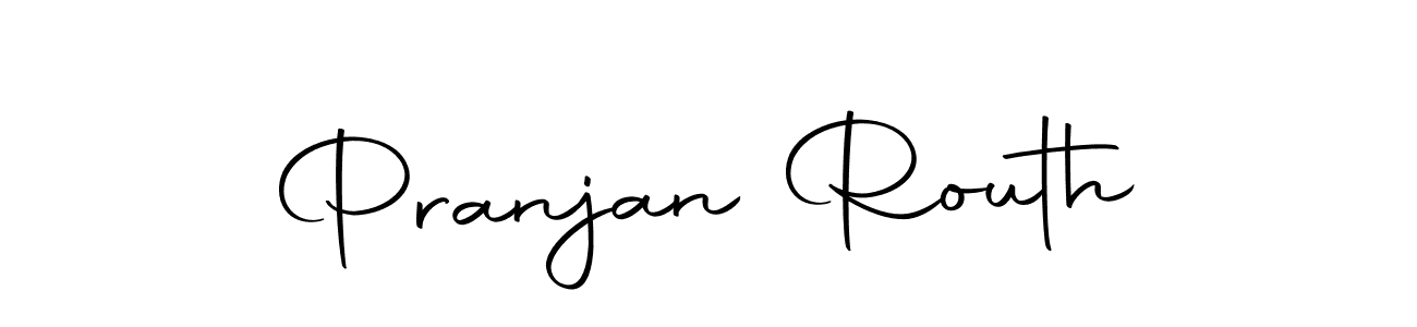 Make a beautiful signature design for name Pranjan Routh. With this signature (Autography-DOLnW) style, you can create a handwritten signature for free. Pranjan Routh signature style 10 images and pictures png