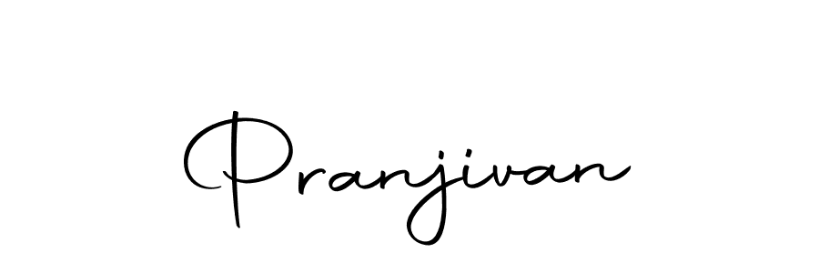 Make a beautiful signature design for name Pranjivan. With this signature (Autography-DOLnW) style, you can create a handwritten signature for free. Pranjivan signature style 10 images and pictures png