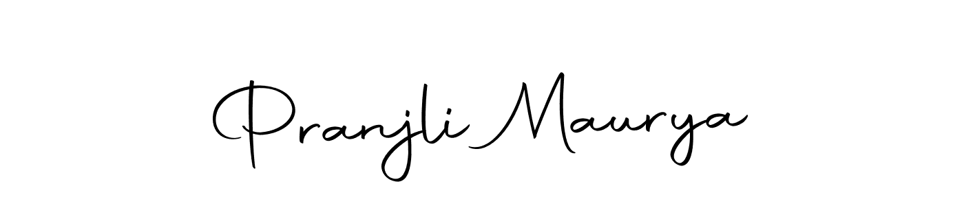Here are the top 10 professional signature styles for the name Pranjli Maurya. These are the best autograph styles you can use for your name. Pranjli Maurya signature style 10 images and pictures png