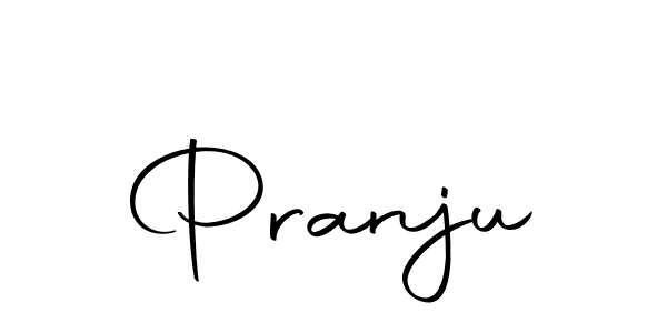 The best way (Autography-DOLnW) to make a short signature is to pick only two or three words in your name. The name Pranju include a total of six letters. For converting this name. Pranju signature style 10 images and pictures png
