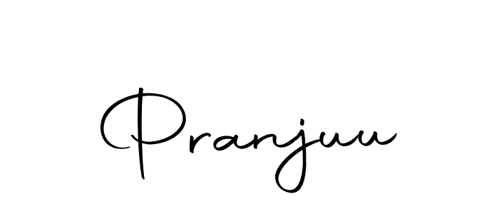Pranjuu stylish signature style. Best Handwritten Sign (Autography-DOLnW) for my name. Handwritten Signature Collection Ideas for my name Pranjuu. Pranjuu signature style 10 images and pictures png